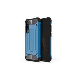 Microsonic Huawei P30 Rugged Armor Mavi Kılıf