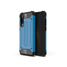 Microsonic Huawei P30 Rugged Armor Mavi Kılıf