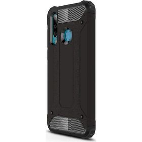 Microsonic Huawei P30 Rugged Armor Siyah Kılıf