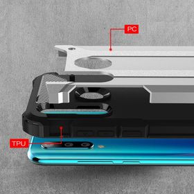 Microsonic Huawei P30 Rugged Armor Siyah Kılıf