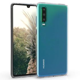 Microsonic Huawei P30 Transparent Soft Beyaz Kılıf