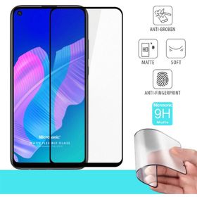 Microsonic Huawei P40 Lite E Seramik Matte Flexible Siyah Ekran Koruyucu
