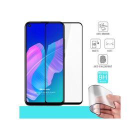 Microsonic Huawei P40 Lite E Seramik Matte Flexible Siyah Ekran Koruyucu