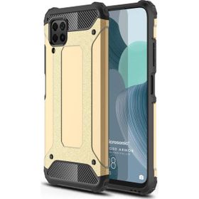 Microsonic Huawei P40 Lite Rugged Armor Gold Cep Telefonu Kılıfı