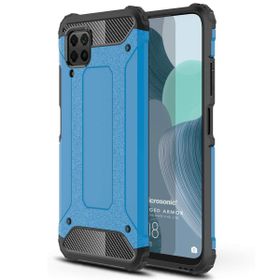 Microsonic Huawei P40 Lite Rugged Armor Mavi Cep Telefonu Kılıfı