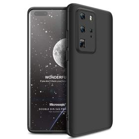 Microsonic Huawei P40 Pro Double 360 Siyah Kılıf