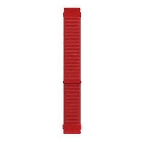 Microsonic Huawei Watch 3 Hasırlı Woven Sport Loop Kırmızı Kordon