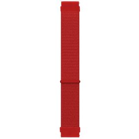 Microsonic Huawei Watch 3 Hasırlı Woven Sport Loop Kırmızı Kordon