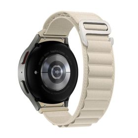 Microsonic Huawei Watch 3 Pro Alpine Loop Bej Kordon