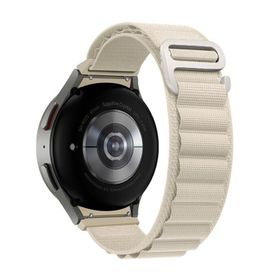Microsonic Huawei Watch 3 Pro Alpine Loop Bej Kordon