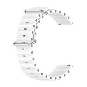 Microsonic Huawei Watch 3 Pro Ocean Band Beyaz Kordon