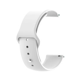 Microsonic Huawei Watch 3 Silicone Sport Band Beyaz Kordon