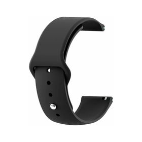 Microsonic Huawei Watch 3 Silicone Sport Band Siyah Kordon