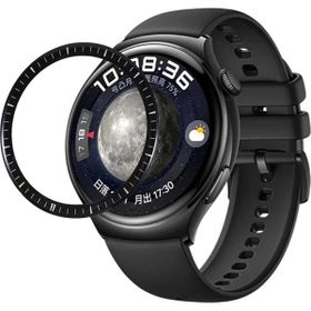 Microsonic Huawei Watch 4 Pro Tam Kaplayan Temperli Cam Full Siyah Ekran Koruyucu