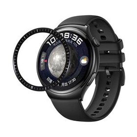 Microsonic Huawei Watch 4 Pro Tam Kaplayan Temperli Cam Full Siyah Ekran Koruyucu
