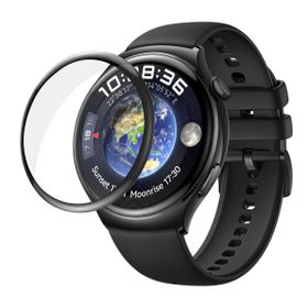 Microsonic Huawei Watch 4 Tam Kaplayan Nano Cam Siyah Ekran Koruyucu