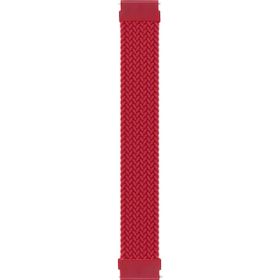 Microsonic Huawei Watch Buds Braided Solo Loop Band Kırmızı 135 mm Small Kordon