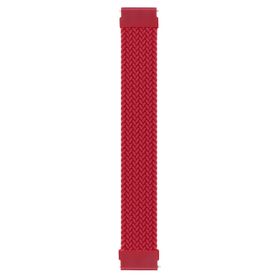 Microsonic Huawei Watch Buds Braided Solo Loop Band Kırmızı 155 mm Medium Kordon