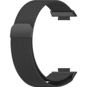 Microsonic Huawei Watch Fit 2 Milanese Loop Siyah Kordon