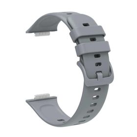Microsonic Huawei Watch Fit 2 Silicone Sport Band Gri Kordon