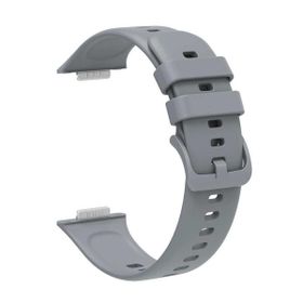 Microsonic Huawei Watch Fit 2 Silicone Sport Band Gri Kordon