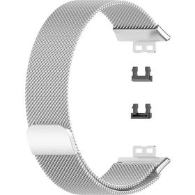 Microsonic Huawei Watch Fit Milanese Loop Gümüş Kordon