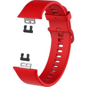 Microsonic Huawei Watch Fit Silicone Sport Band Kırmızı Kordon