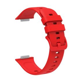 Microsonic Huawei Watch Fit Silicone Sport Band Kırmızı Kordon