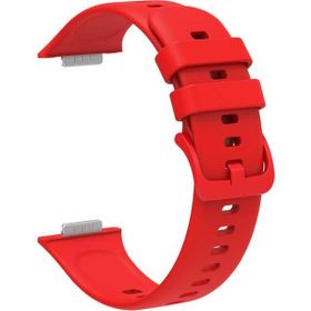 Microsonic Huawei Watch Fit Silicone Sport Band Kırmızı Kordon