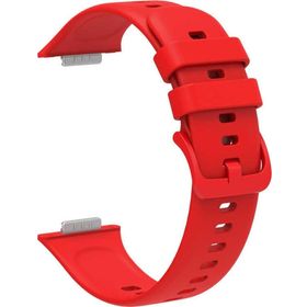 Microsonic Huawei Watch Fit Silicone Sport Band Kırmızı Kordon