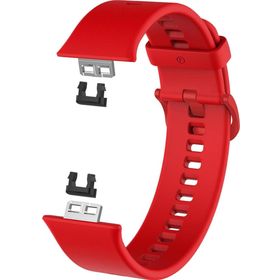 Microsonic Huawei Watch Fit Silicone Sport Band Kırmızı Kordon