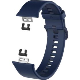 Microsonic Huawei Watch Fit Silicone Sport Band Lacivert Kordon