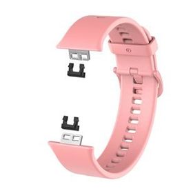 Microsonic Huawei Watch Fit Silicone Sport Band Rose Gold Kordon