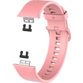 Microsonic Huawei Watch Fit Silicone Sport Band Rose Gold Kordon
