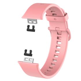 Microsonic Huawei Watch Fit Silicone Sport Band Rose Gold Kordon
