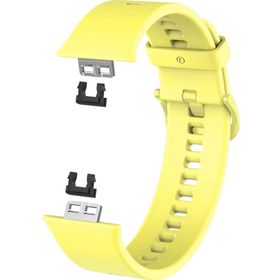 Microsonic Huawei Watch Fit Silicone Sport Band Sarı Kordon