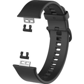 Microsonic Huawei Watch Fit Silicone Sport Band Siyah Kordon