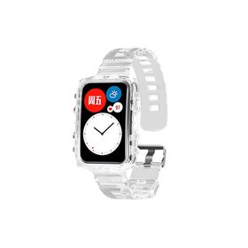 Microsonic Huawei Watch Fit Transparent Clear Band Şeffaf Kordon