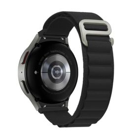 Microsonic Huawei Watch GT 2 42 mm Alpine Loop Siyah Kordon