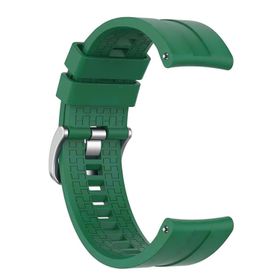 Microsonic Huawei Watch GT 2 42 mm Silikon Rapidbands Koyu Yeşil Kordon