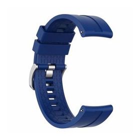Microsonic Huawei Watch GT 2 42 mm Silikon Rapidbands Lacivert Kordon
