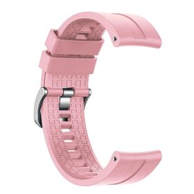 Microsonic Huawei Watch GT 2 42 mm Silikon Rapidbands Rose Gold Kordon