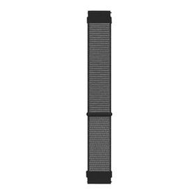 Microsonic Huawei Watch GT 2 46 mm Hasırlı Woven Sport Loop Gri Kordon