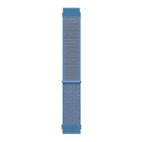 Microsonic Huawei Watch GT 3 42 mm Hasırlı Woven Sport Loop Mavi Kordon