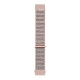 Microsonic Huawei Watch GT 3 42 mm Hasırlı Woven Sport Loop Rose Gold Kordon