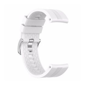 Microsonic Huawei Watch GT 3 46 mm Silikon Rapidbands Beyaz Kordon