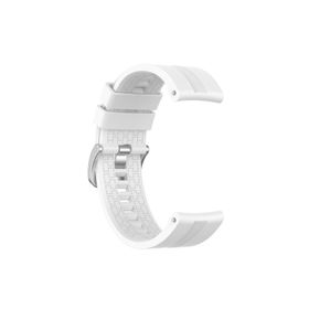 Microsonic Huawei Watch GT 3 Pro 46 mm Titanyum Silikon Rapidbands Beyaz Kordon
