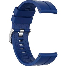 Microsonic Huawei Watch GT 3 Pro 46 mm Titanyum Silikon Rapidbands Lacivert Kordon