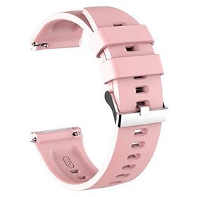 Microsonic Huawei Watch GT Classic Silicone Rapid Bands Rose Gold Kordon