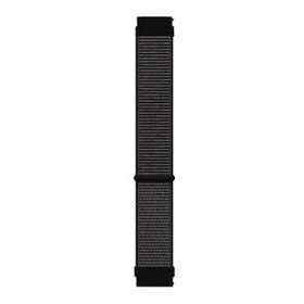 Microsonic Huawei Watch Gt Runner Hasırlı Woven Sport Loop Siyah Kordon